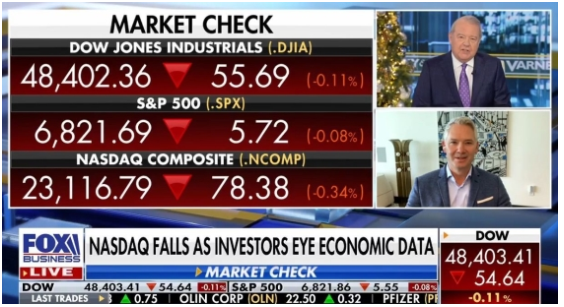 NASDAQ falls ahead of November jobs report release on Tuesday