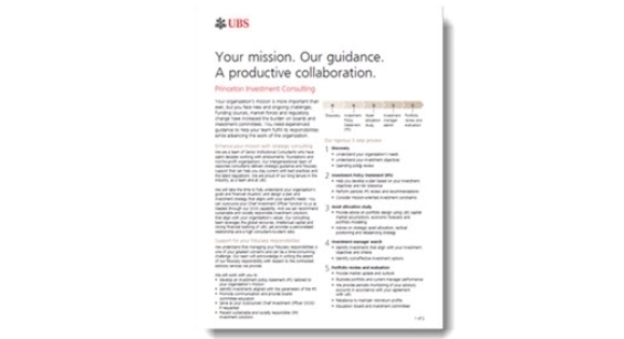 Your mission. Our guidance. A productive collaboration.